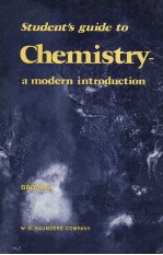 Student's Guide to Chemistry a Modern introduction