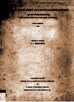 WORLD DIRECTORK OF CRYSTALLOGRAPHERS:AND OF OTHER SCIENTISTS EMPLOYING CRYSTALLOGRAPHIC METHODS SIXT