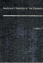 ANALYTICAL CHEMISTRY OF COBALT