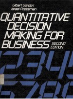 Quantitative Decision Making For Business Second Edition