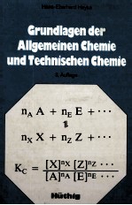 Grundlagen der Allgemeinen Chemie und Technischen Chemie