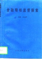 金融稽核监督探索