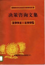 决策咨询文集 1991-1995