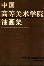 中国高等美术学院油画集 广州美术学院分卷