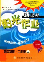 新课程阳光作业 人教统编版 初中物理 二年级 上