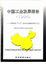 中国工业发展报告 从辉煌的“八五”走向更富挑战的世纪之交 1996