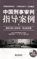 中国刑事审判指导案例 3 侵犯公民人身权利、民主权利罪 最新增补版