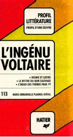 L'ingénu voltaire