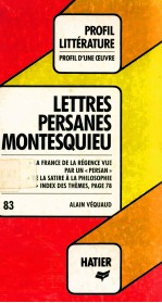 Les lettres persanes