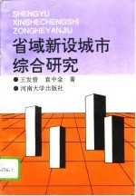 省域新设城市综合研究