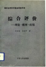 综合评价  理论、模型、应用