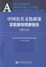 中国公共文化政策实验基地观察报告 2014