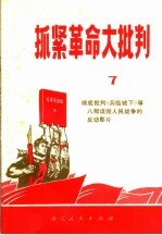 抓紧革命大批判 第7辑 彻底批判《兵临城下》等八部诋毁人民战争的反动影片