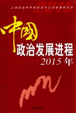 中国政治发展进程2015年