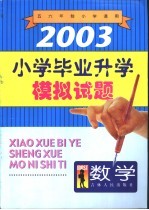 2003年小学毕业升学模拟试题·数学