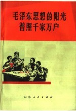 毛泽东思想的阳光普照千家万户