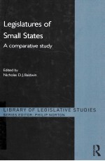 legislatures of small states a comparative study