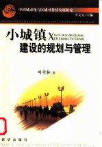 中国城市化与区域可持续发展研究 小城镇建设的规划与管理