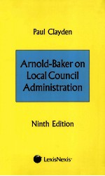 LOCAL COUNCIL ADMINISTRATION IN ENGLISH PARISHES AND WELSH COMMUNITIES NINTH EDITION