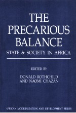 THE PRECARIOUS BALANCE STATE AND SOCIETY IN AFRICA