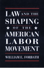 LAW AND THE SHAPING OF THE AMERICAN LABOR MOVEMENT