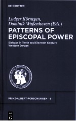 PATTERNS OF EPISCOPAL POWER BISHOPS IN TENTH AND ELEVENTH CENTURY WESTERN EUROPE