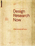 Design research now : essays and selected projects