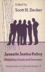 JUVENILE JUSTICE POLICY ANALYZING TRENDS AND OUTCOMES