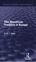 THE REPUBLICAN TRADITION IN EUROPE