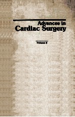 ADVANCES IN CARDIAC SURGERY VOLUME 2 1990