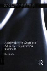 ACCOUNTABILITY IN CRISES AND PUBLIC TRUST IN GOVERNING INSTITUTIONS