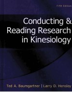 CONDUCTING &READING RESEARCH IN KINESIOLOGY FIFTH EDITION