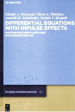 STUDIES IN MATHEMATICS 40 DIFFERENTIAL EQUATIONS WITH IMPULSE EFFECTS MULTIVALUED RIGHT-HAND SIDES