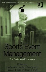 SPORTS EVENT MANAGEMENT THE CARIBBEAN EXPERIENCE