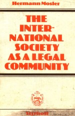 The international society as a legal community