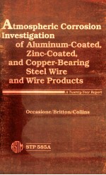 Atmospheric corrosion investigation of aluminum-coated