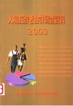 入境旅游者抽样调查资料 2003