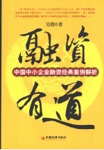 融资有道 中国中小企业融资经典案例解析