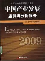 中国产业发展监测与分析报告 2009