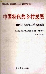 中国特色的乡村发展：山东广饶大王镇的经验