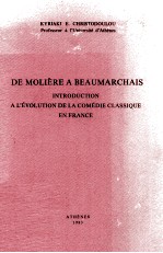 De molière a beaumarchais