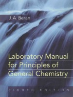 Laboratory Manual for Principles of General Chemistry Eighth Edition