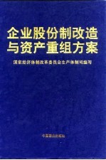 企业股份制改造与资产重组方案