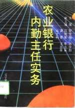 农业银行内勤主任实务