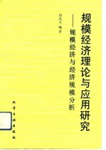 规模经济理论与应用研究  规模经济与经济规模分析