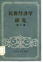 民族经济学研究 关于民族经济学学科研究专辑 第2集