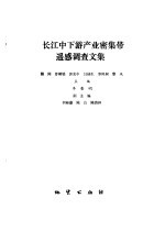 长江中下游产业密集带遥感调查文集