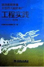 高效低碳环保大型燃气轮机电厂工程实践 技术篇