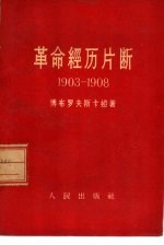 革命经历片断 1903-1908