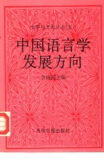 中国语言学发展方向